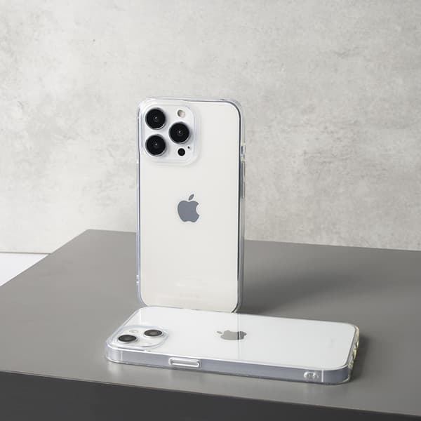 Crong Crystal Slim Cover - iPhone 13 Pro Max Etui (Klart)