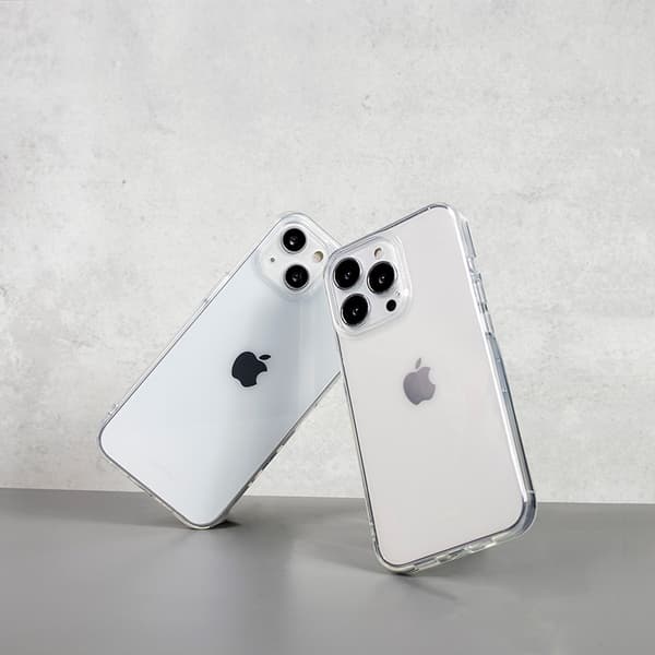 Crong Crystal Slim Cover - iPhone 13 Pro Max Etui (Klart)