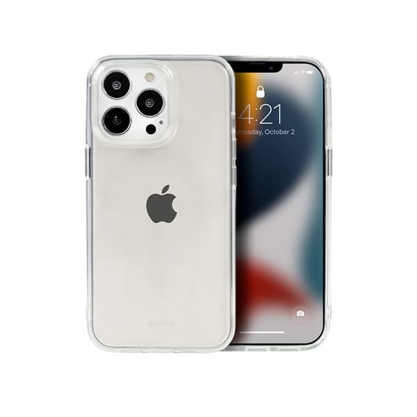 Crong Crystal Slim Cover - iPhone 13 Pro Max Etui (Klart)