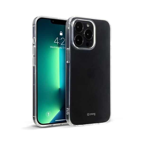 Crong Crystal Slim Cover - iPhone 13 Pro Max Etui (Klart)