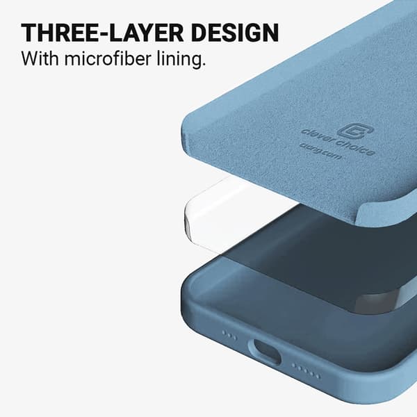 Crong Color Cover - iPhone 13 Pro Max cover (blå)