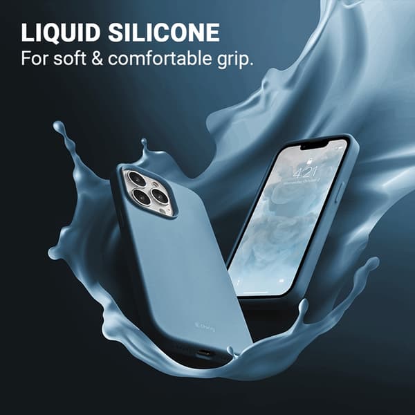 Crong Color Cover - iPhone 13 Pro Max cover (blå)
