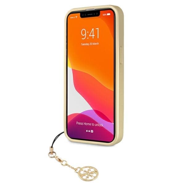 Guess 4G Charms Kollektion - iPhone 13 Pro Max Etui (Grå)