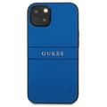 Miniatyrbillede 3 af 8: Guess Saffiano Metal Logo Striber - iPhone 13 mini cover (blå)