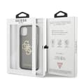 Miniatyrbillede 8 af 8: Guess Glitter 4G stort logo - iPhone 13 mini cover (sort)
