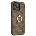 Pikkukuva 4 / 8: Guess 4G Ring -suojakuori - iPhone 13 Pro -suojakuori (ruskea)