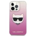 Miniatyrbillede 3 af 8: Karl Lagerfeld Choupette Head - iPhone 13 Pro Max cover (lyserød)