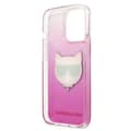 Miniatyrbillede 7 af 8: Karl Lagerfeld Choupette Head - iPhone 13 Pro Max cover (lyserød)