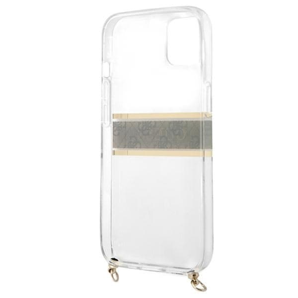 Guess 4G Guldstribet Crossbody - iPhone 13 mini cover