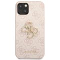 Miniatyrbillede 3 af 8: Guess 4G stort metallogo - iPhone 13 cover (lyserød)