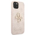 Miniatyrbillede 4 af 8: Guess 4G stort metallogo - iPhone 13 cover (lyserød)