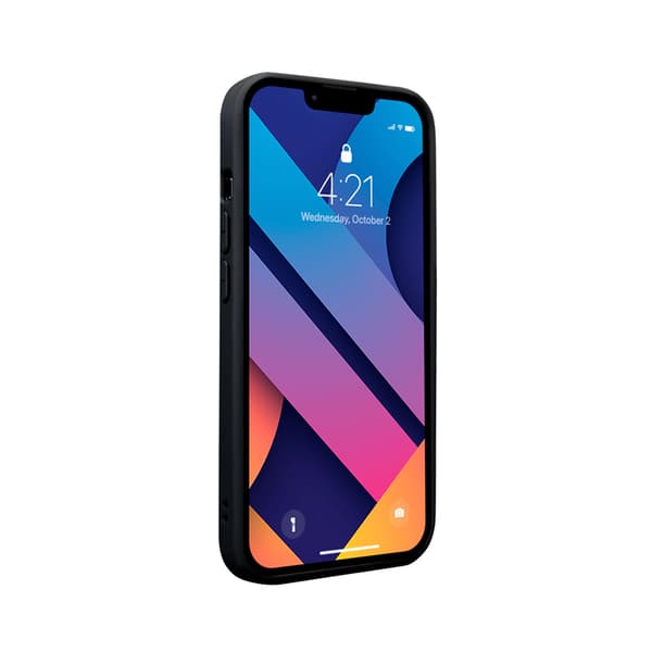 Crong Clear Cover - iPhone 13 Pro Max -kotelo (musta)