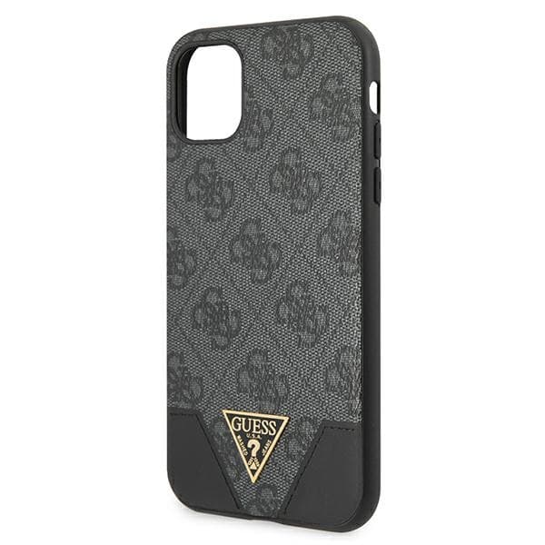Guess 4G Triangle Collection - iPhone 11-skal (grått)