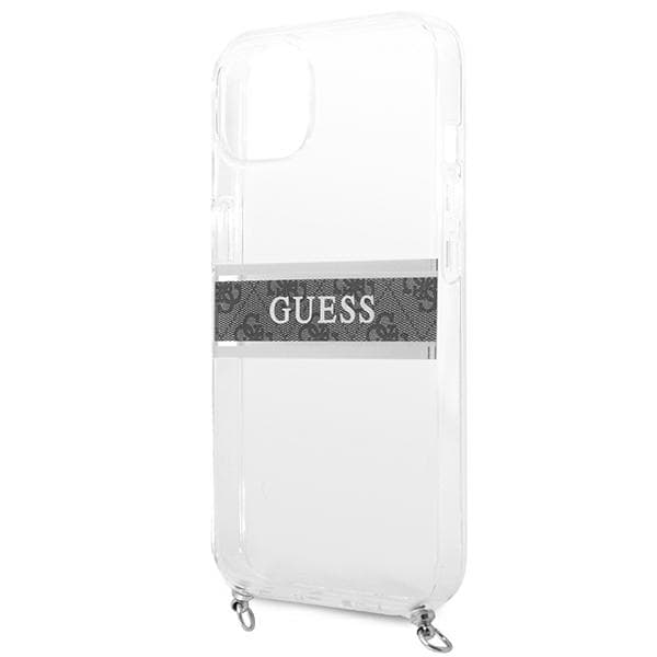 Guess 4G sølvstribet crossbody - iPhone 13 mini cover