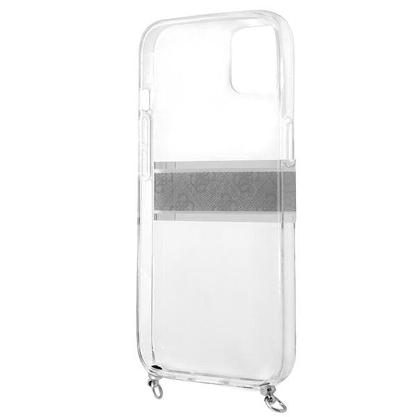 Guess 4G sølvstribet crossbody - iPhone 13 mini cover