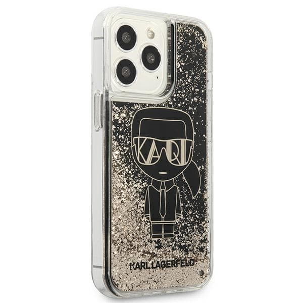 Karl Lagerfeld Liquid Glitter Gatsby - iPhone 13 Pro Max -suojakuori
