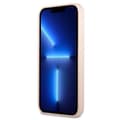 Pikkukuva 5 / 8: Guess silikoninen kolmiologo - iPhone 13 -kotelo (vaaleanpunainen)