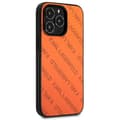 Miniatyrbillede 4 af 8: Karl Lagerfeld Perforeret Allover - iPhone 13 Pro Max cover (orange)