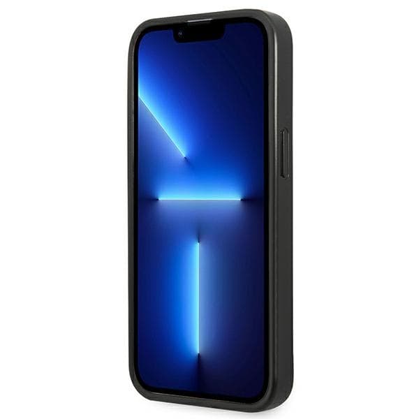 Karl Lagerfeld Perforerad Helkroppsmodell - iPhone 13 Mini-skal (Svart)