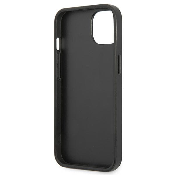 Karl Lagerfeld Perforerad Helkroppsmodell - iPhone 13 Mini-skal (Svart)