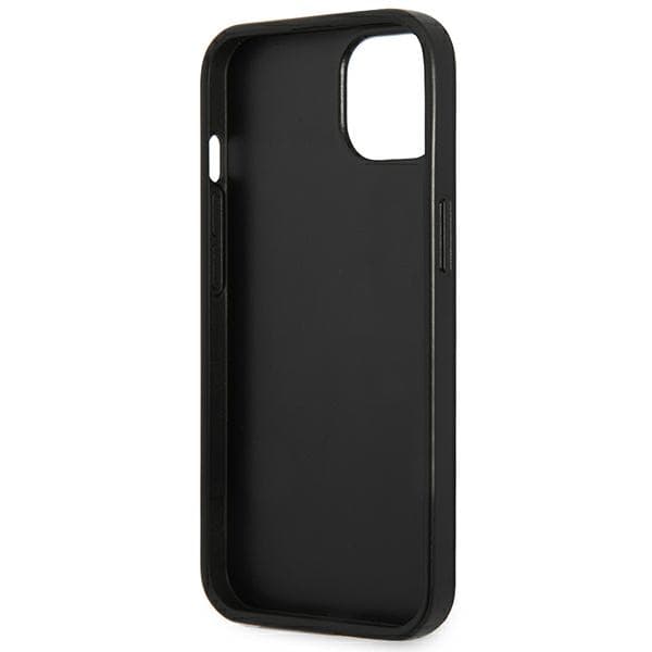 Guess Saffiano Triangle Logo-cover - iPhone 13 mini-cover (sølv)