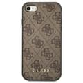 Miniatyrbillede 3 af 8: Guess 4G Metal Gold Logo - iPhone SE 2022 / SE 2020 / 8 / 7 cover (brun)