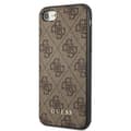 Miniatyrbillede 2 af 8: Guess 4G Metal Gold Logo - iPhone SE 2022 / SE 2020 / 8 / 7 cover (brun)