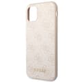 Miniatyrbillede 6 af 8: Guess 4G Metal Gold Logo - iPhone 11 cover (lyserød)