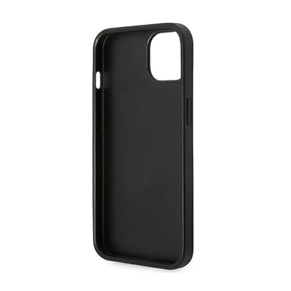Karl Lagerfeld Saffiano Choupette Head Patch-etui - iPhone 14 Plus-etui (sort)