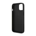 Miniatyrbillede 7 af 8: Guess Saffiano Metal Logo Striber - iPhone 14 Plus cover (sort)
