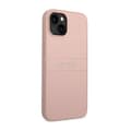 Miniatyrbillede 4 af 8: Guess Saffiano Metal Logo Striber - iPhone 14 Plus cover (lyserød)