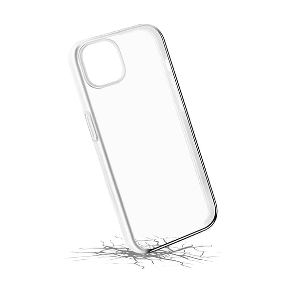 PURO Impact Clear - iPhone 14 Plus -suojakuori (läpinäkyvä)