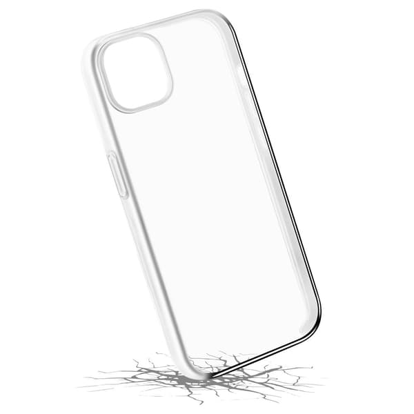 PURO Impact Clear - iPhone 14 Plus -suojakuori (läpinäkyvä)