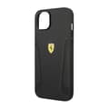 Miniatyrbillede 6 af 8: Ferrari Læderstempel Sider - iPhone 14 Plus Etui (Sort)