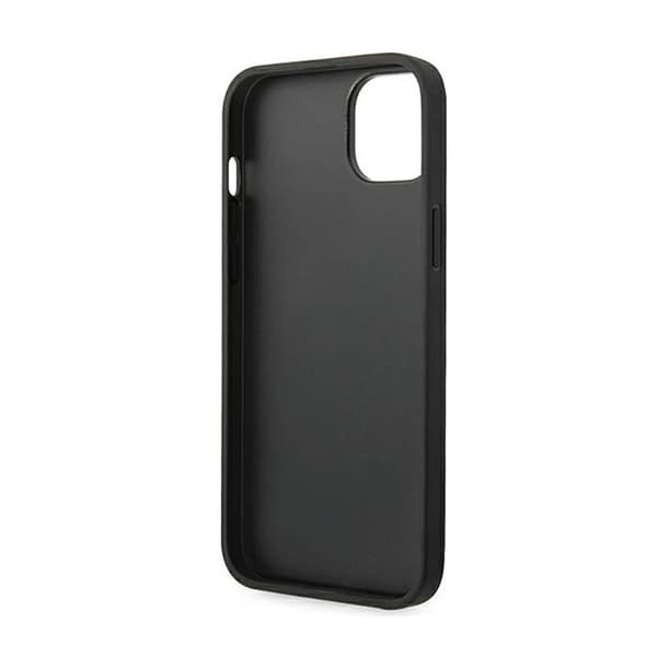 Karl Lagerfeld Glitter Flakes Ikonik - iPhone 14 Plus -suojakuori (hopea)