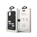 Miniatyrbillede 8 af 8: Karl Lagerfeld flydende silikone Karl & Choupette MagSafe - iPhone 14 Plus cover (sort)
