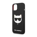 Miniatyrbillede 6 af 8: Karl Lagerfeld Choupette Head MagSafe Silikone - iPhone 14 Plus Etui (Sort)