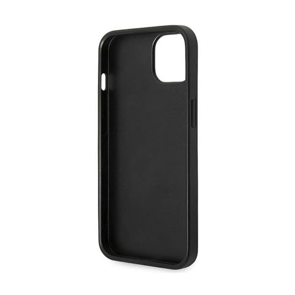 Karl Lagerfeld Glitter Plaque Logo - iPhone 14 Plus cover (sort)
