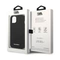 Miniatyrbillede 8 af 8: Karl Lagerfeld Glitter Plaque Logo - iPhone 14 Plus cover (sort)