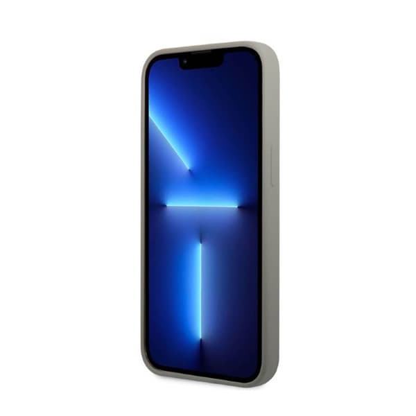 Guess Silikone Logoplade MagSafe - iPhone 13 Mini Etui (Grå)