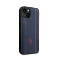 Miniatyrbillede 4 af 8: US Polo Assn Lædersøm - iPhone 14 cover (Marineblå)