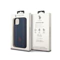 Miniatyrbillede 8 af 8: US Polo Assn Lædersøm - iPhone 14 cover (Marineblå)