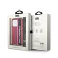 Miniatyrbillede 7 af 7: Karl Lagerfeld Color Stripes Strap - iPhone 14 Pro cover (lyserød)