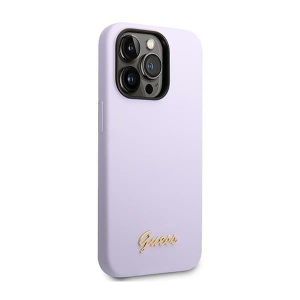 Guess Silikon Vintage - iPhone 14 Pro Max Skal (Lila)