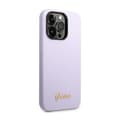 Miniatyrbillede 4 af 8: Guess Silikone Vintage - iPhone 14 Pro Max Etui (Lilla)