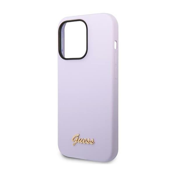 Guess Silikon Vintage - iPhone 14 Pro Max Skal (Lila)