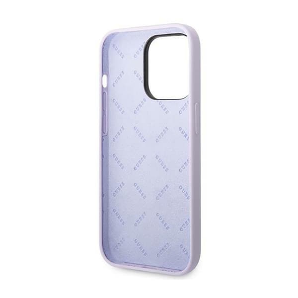 Guess Silikon Vintage - iPhone 14 Pro Max Skal (Lila)
