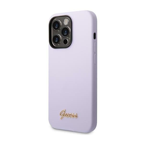 Guess Silikon Vintage - iPhone 14 Pro Max Skal (Lila)