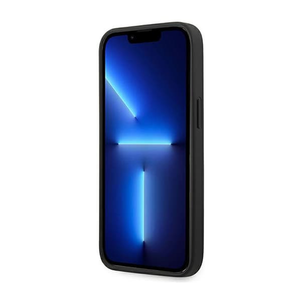 Ferrari Silikone Metal Logo - iPhone 14 Plus Cover (Sort)