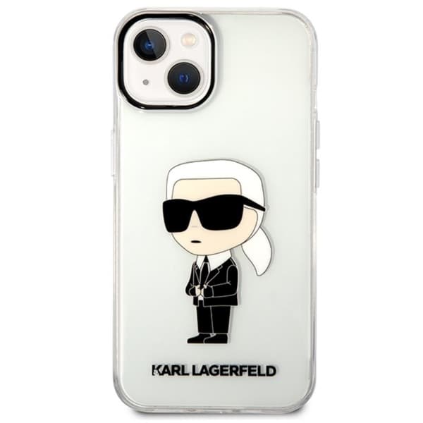 Karl Lagerfeld IML NFT Ikonik - iPhone 14 Plus cover (gennemsigtig)